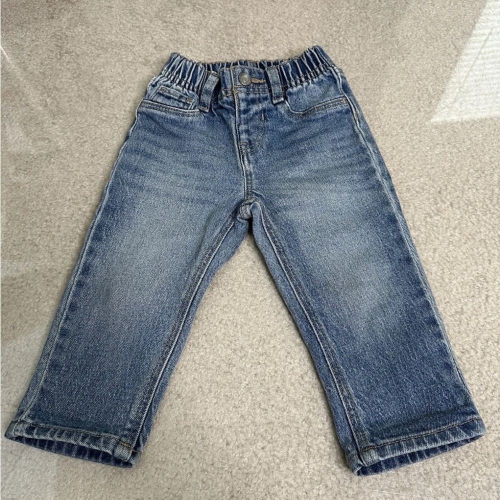 OLD NAVY INFANT TODDLER UNISEX DENIM JEANS SZ 12-18 MOS